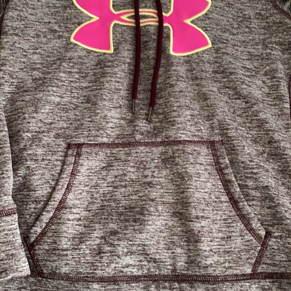 WMNS Under Armour Fleece Lined Hoodie - Picture 2 of 4